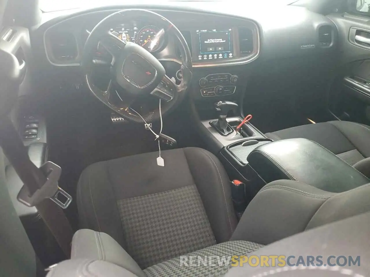 8 Photograph of a damaged car 2C3CDXCT9KH607338 DODGE CHARGER 2019