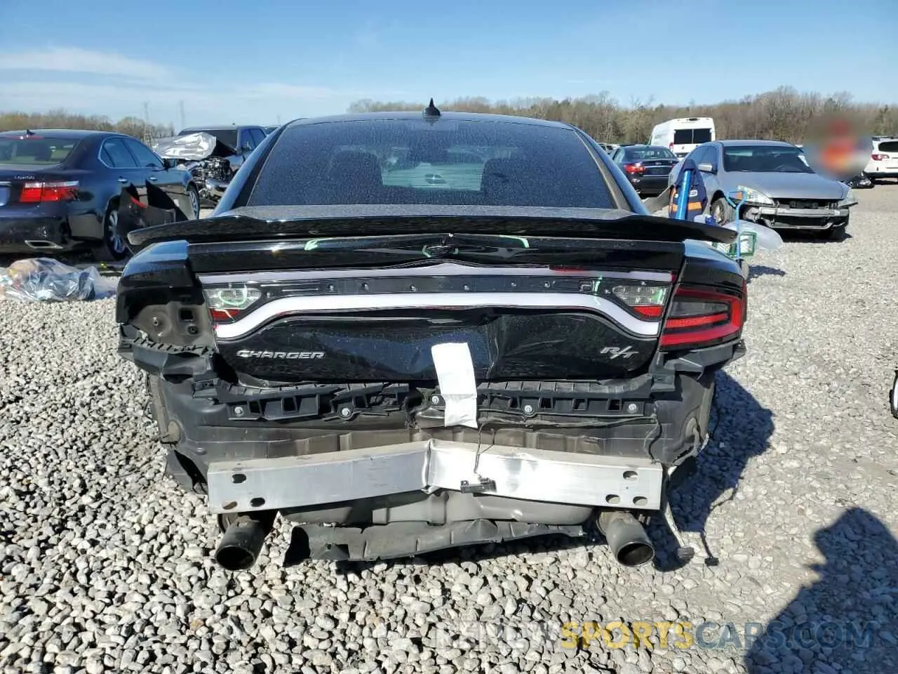 6 Photograph of a damaged car 2C3CDXCT9KH629890 DODGE CHARGER 2019