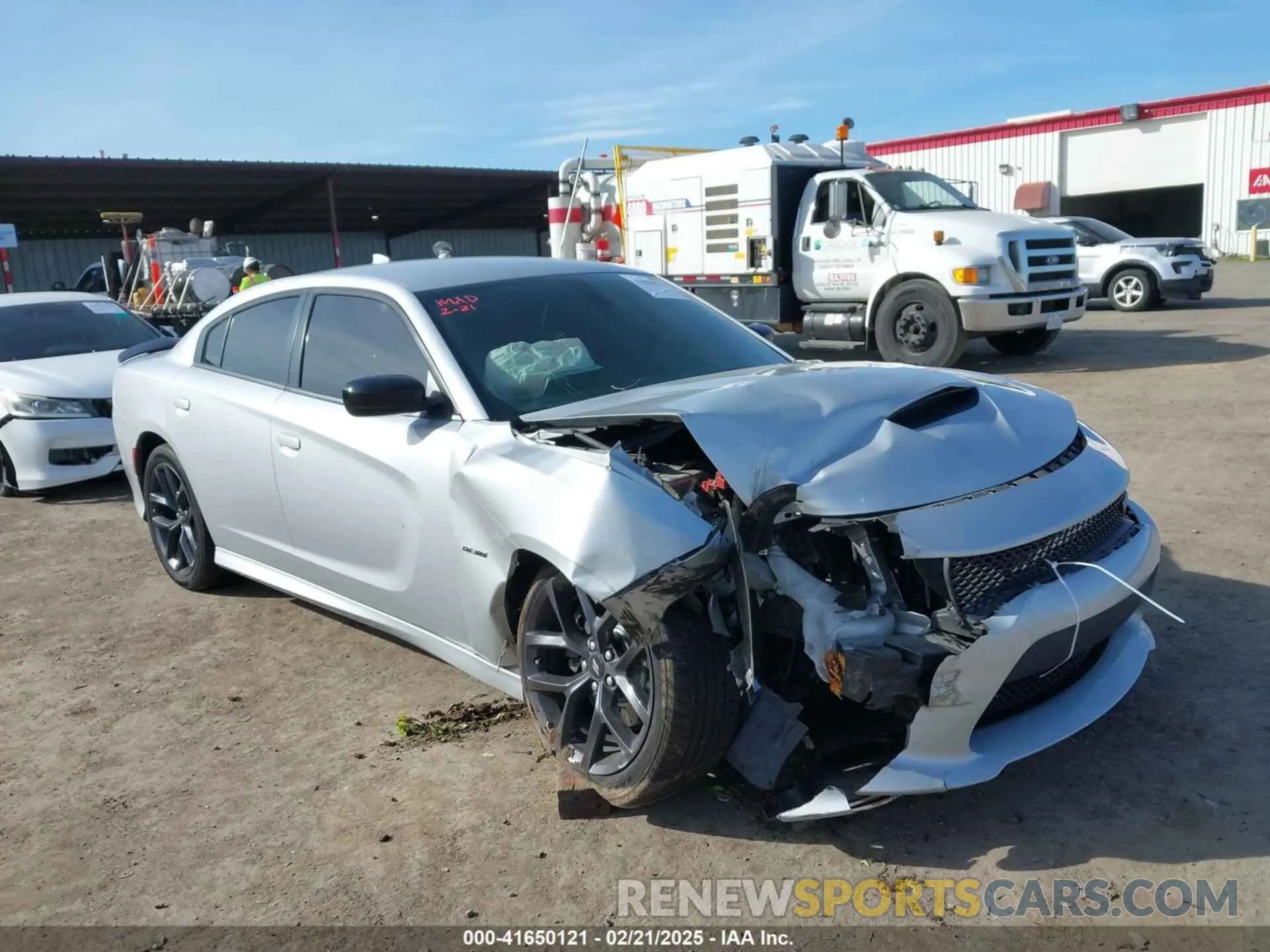 1 Photograph of a damaged car 2C3CDXCT9KH639027 DODGE CHARGER 2019