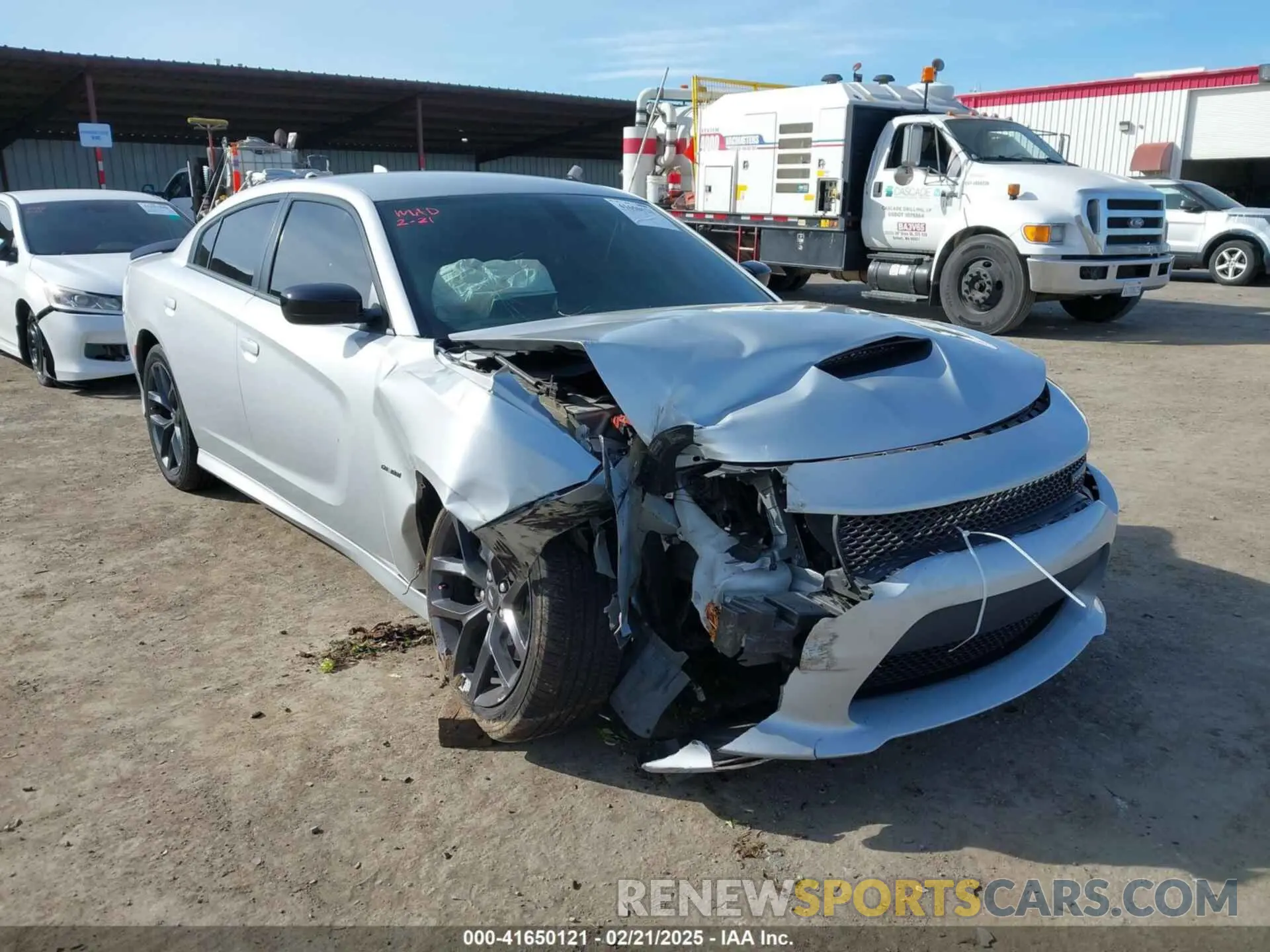 6 Photograph of a damaged car 2C3CDXCT9KH639027 DODGE CHARGER 2019