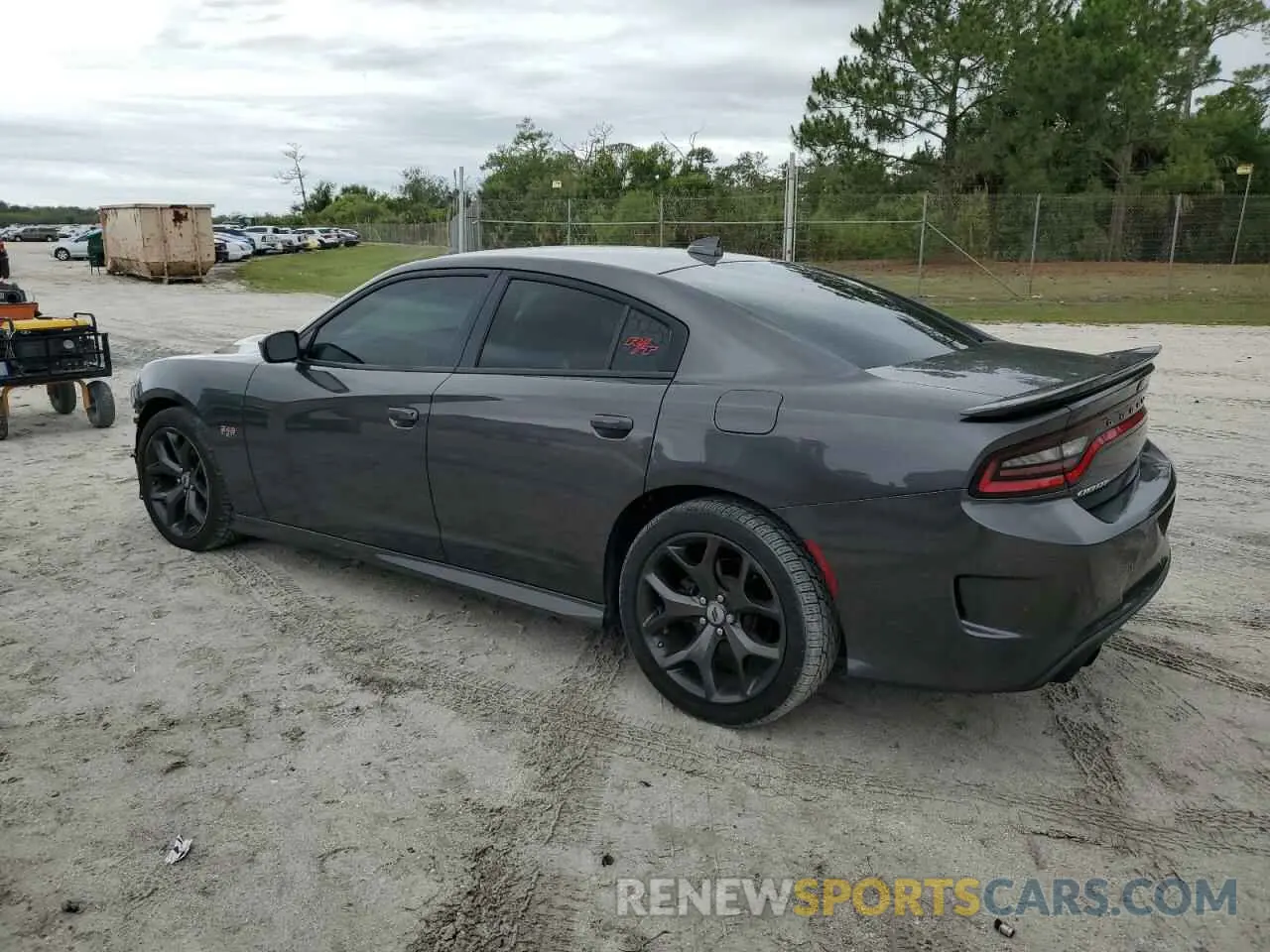 2 Photograph of a damaged car 2C3CDXCT9KH740536 DODGE CHARGER 2019