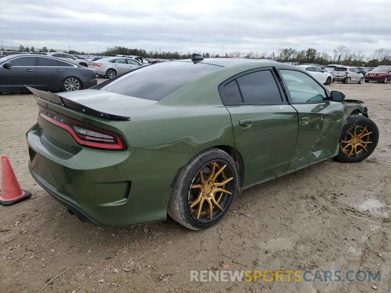 3 Photograph of a damaged car 2C3CDXCTXKH507104 DODGE CHARGER 2019