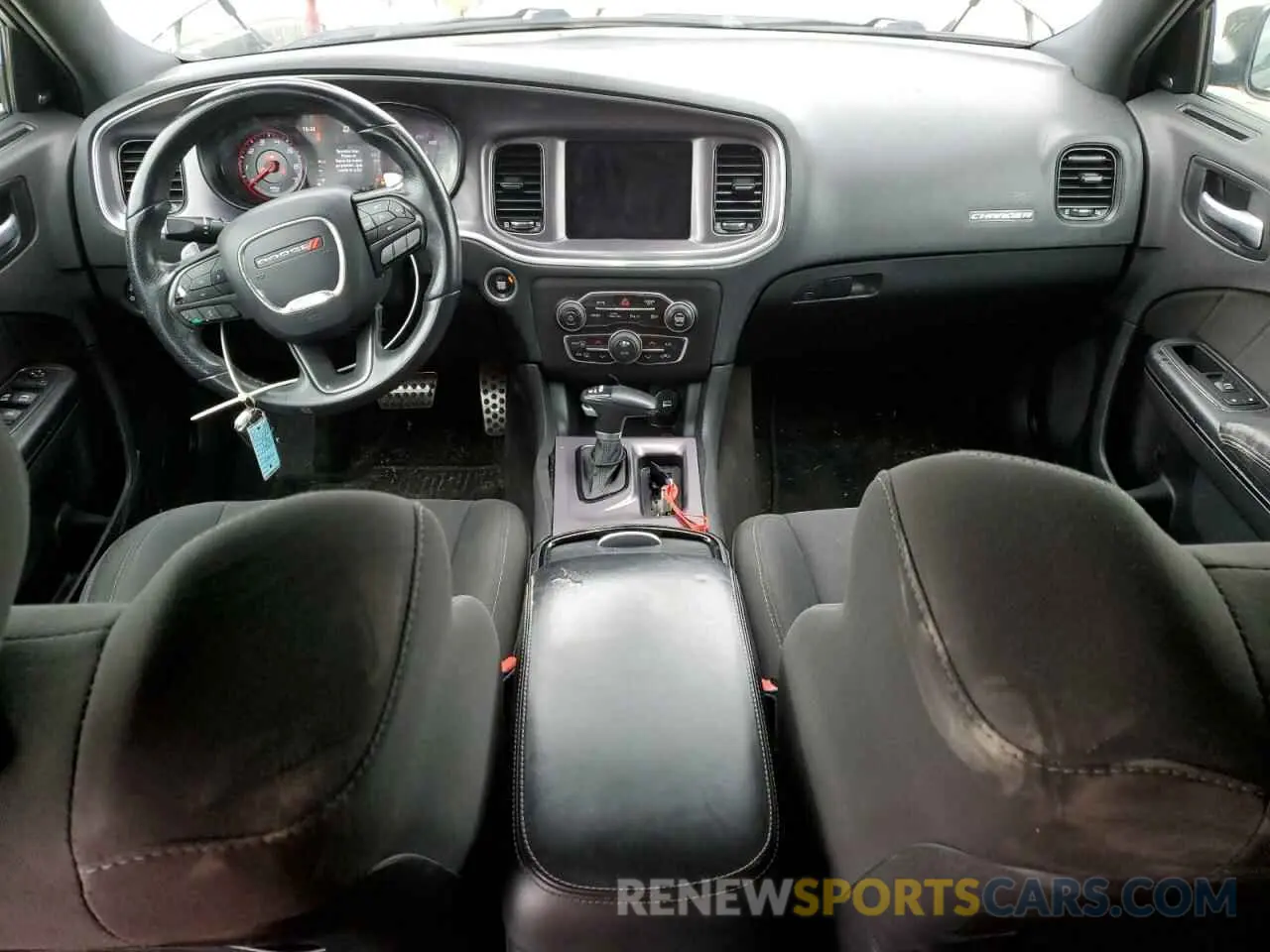8 Photograph of a damaged car 2C3CDXCTXKH507104 DODGE CHARGER 2019