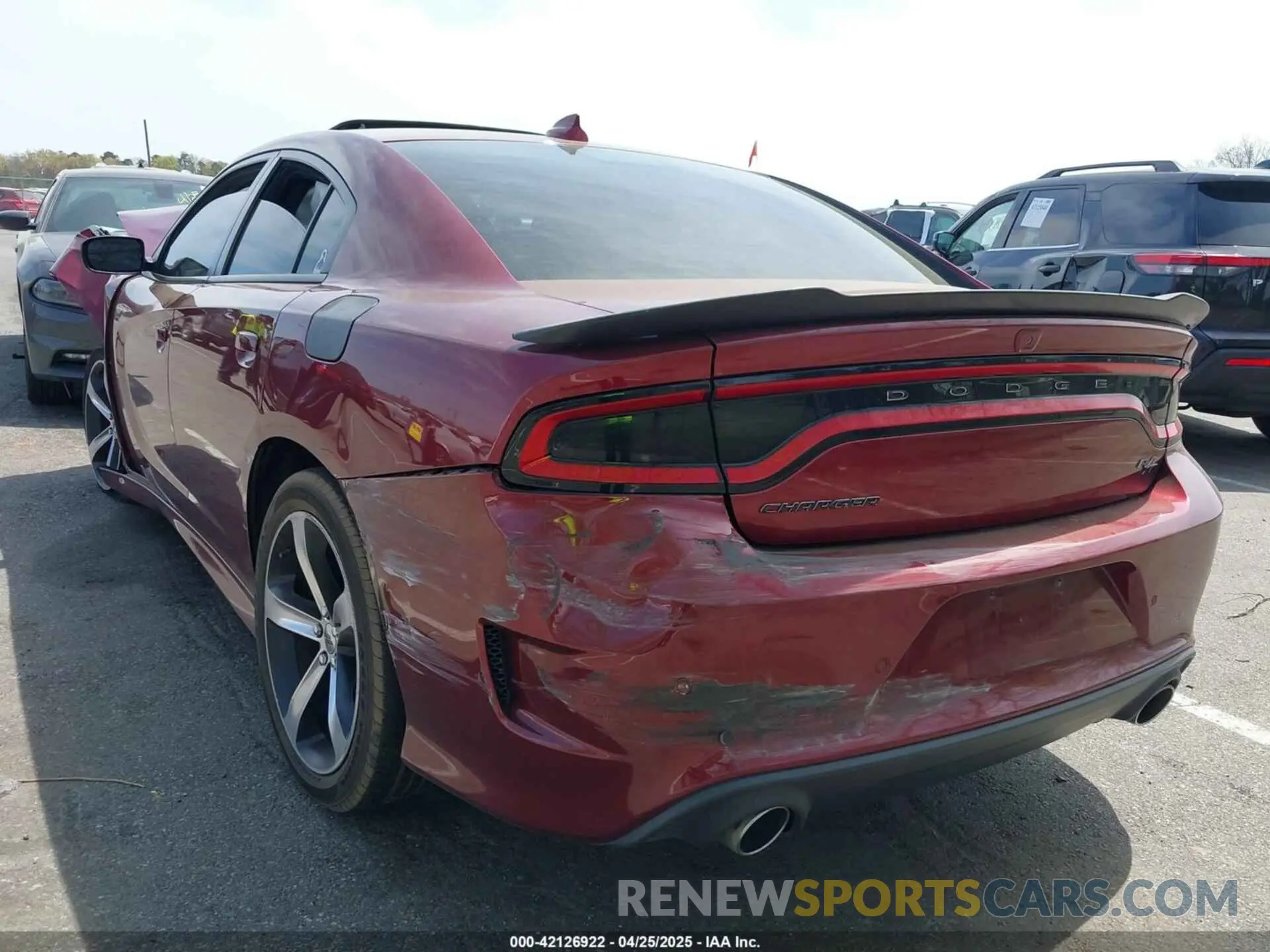 3 Photograph of a damaged car 2C3CDXCTXKH573104 DODGE CHARGER 2019