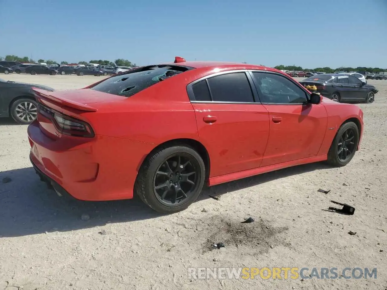 3 Photograph of a damaged car 2C3CDXCTXKH584457 DODGE CHARGER 2019