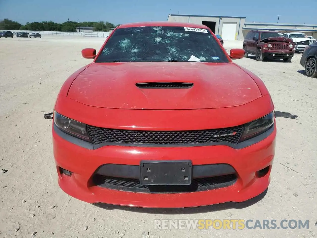 5 Photograph of a damaged car 2C3CDXCTXKH584457 DODGE CHARGER 2019