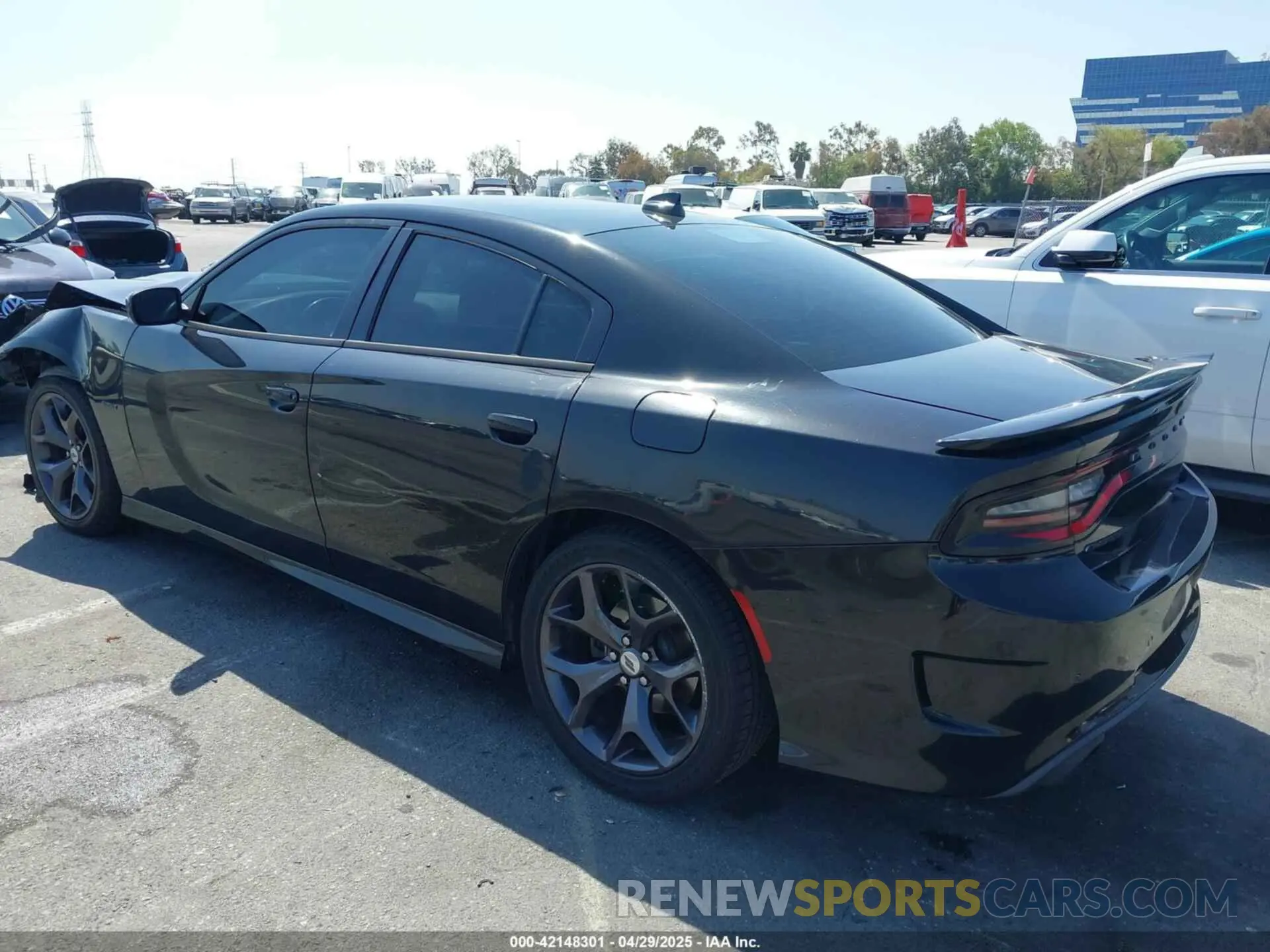 3 Photograph of a damaged car 2C3CDXCTXKH598035 DODGE CHARGER 2019