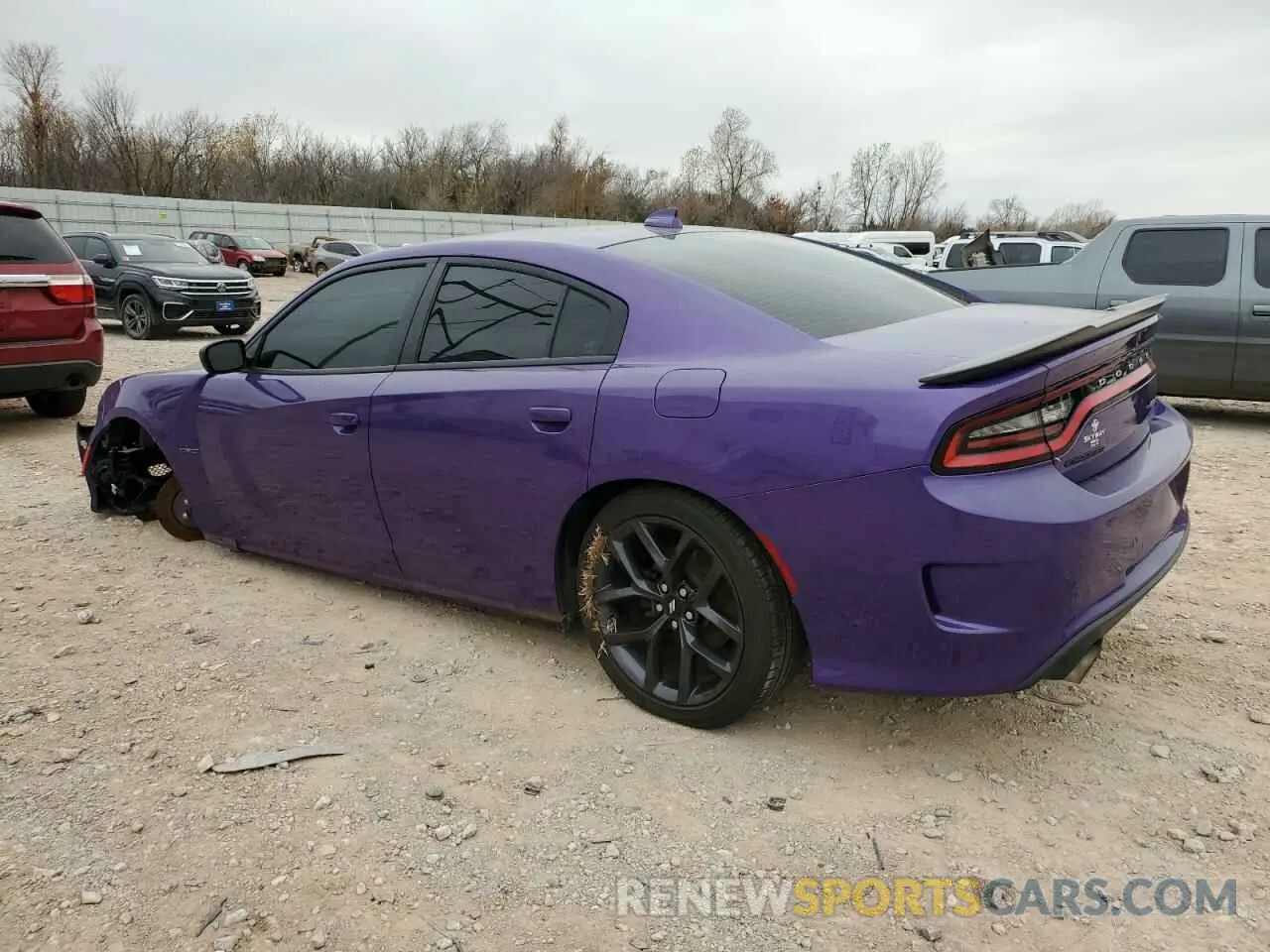 2 Photograph of a damaged car 2C3CDXCTXKH604402 DODGE CHARGER 2019