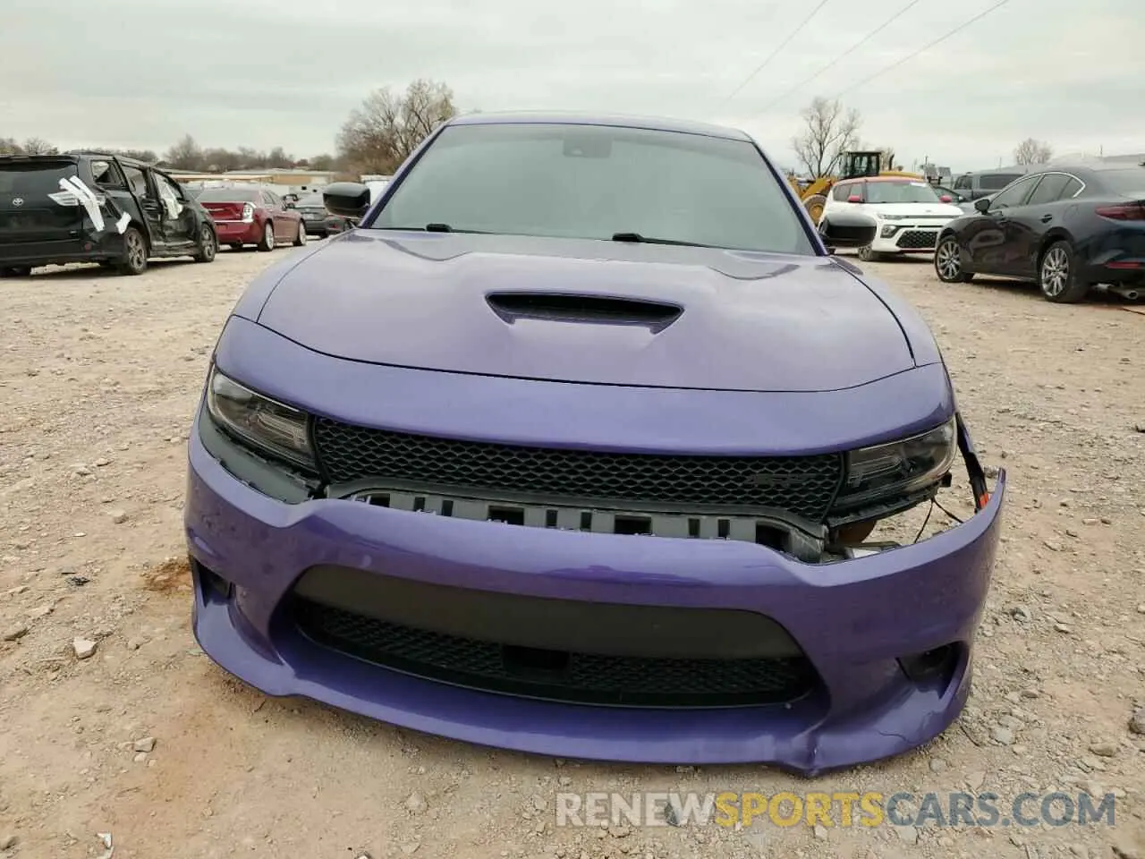 5 Photograph of a damaged car 2C3CDXCTXKH604402 DODGE CHARGER 2019