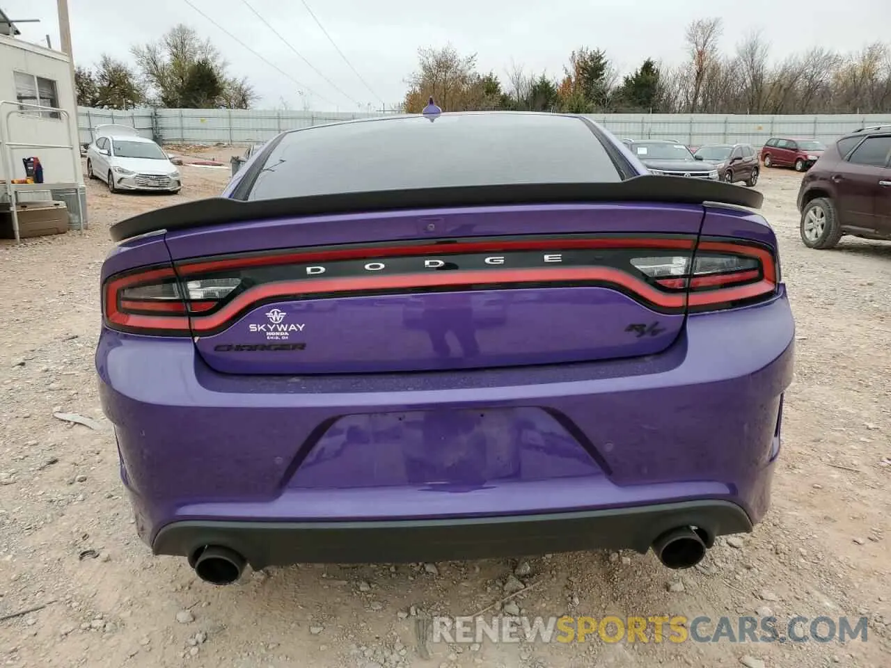 6 Photograph of a damaged car 2C3CDXCTXKH604402 DODGE CHARGER 2019