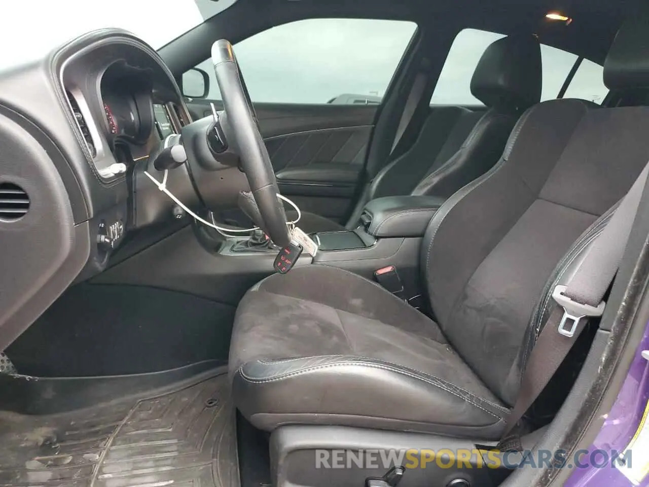 7 Photograph of a damaged car 2C3CDXCTXKH604402 DODGE CHARGER 2019