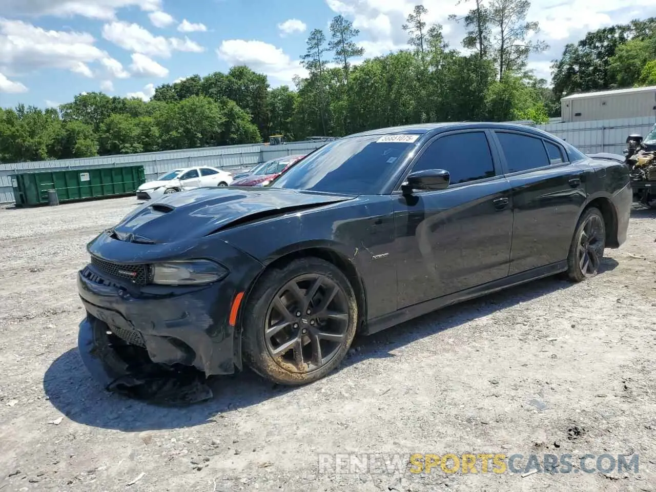 1 Photograph of a damaged car 2C3CDXCTXKH636699 DODGE CHARGER 2019