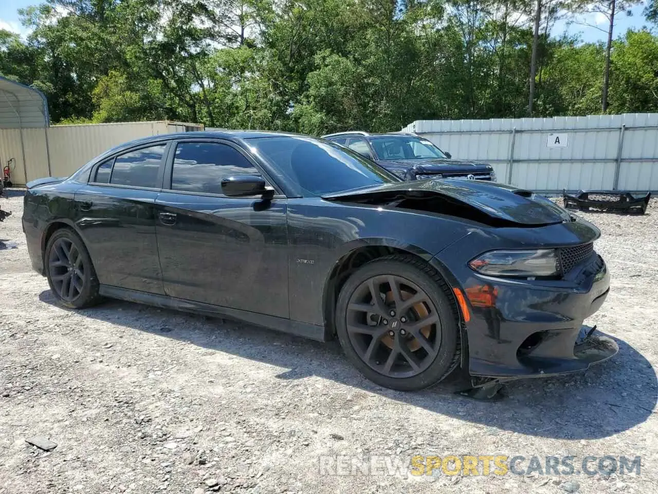 4 Photograph of a damaged car 2C3CDXCTXKH636699 DODGE CHARGER 2019