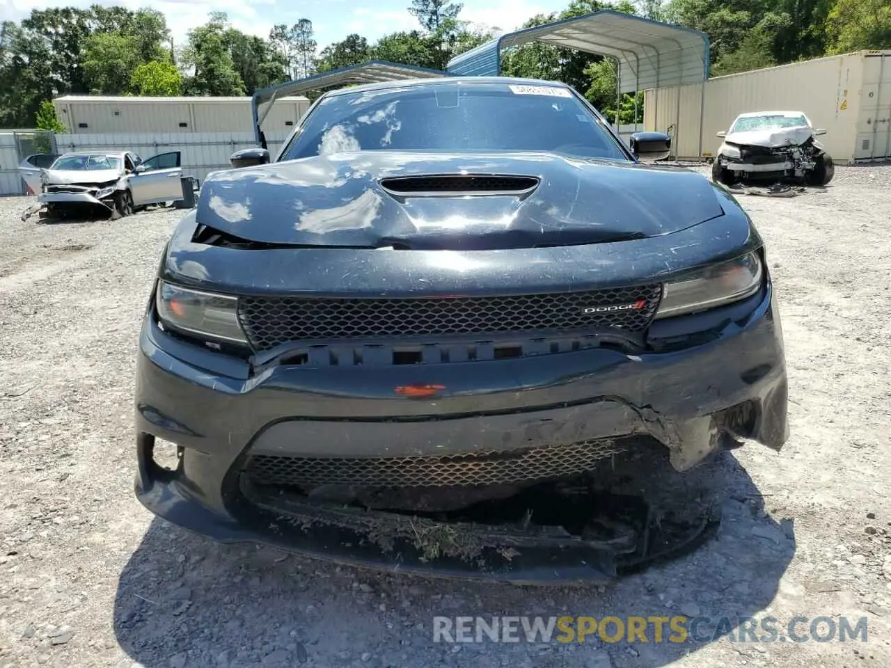 5 Photograph of a damaged car 2C3CDXCTXKH636699 DODGE CHARGER 2019