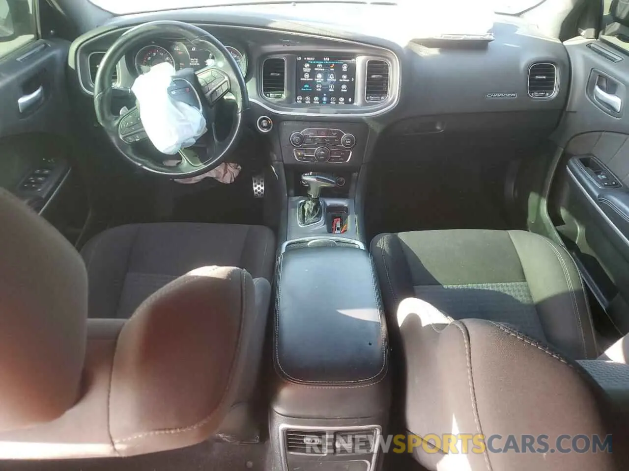 8 Photograph of a damaged car 2C3CDXCTXKH740559 DODGE CHARGER 2019