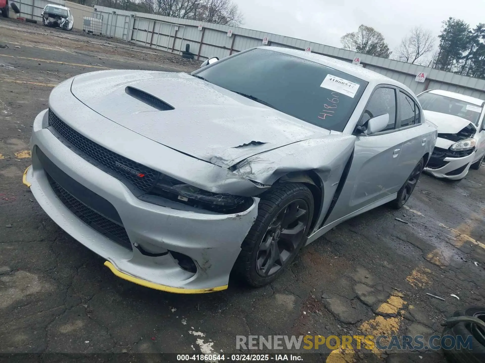 2 Photograph of a damaged car 2C3CDXCTXKH757197 DODGE CHARGER 2019