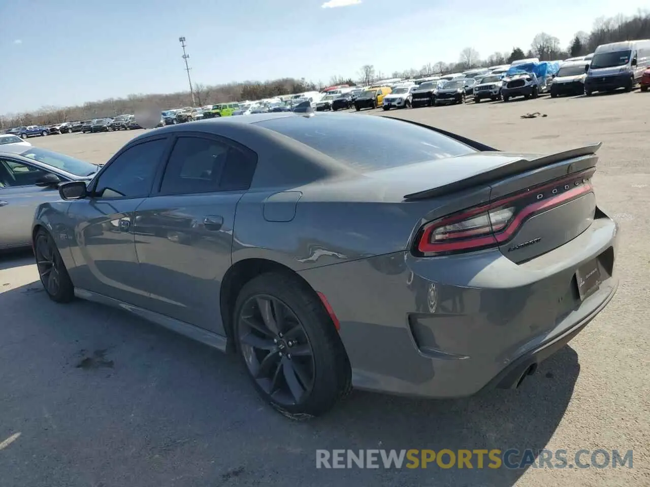 2 Photograph of a damaged car 2C3CDXGJ0KH614767 DODGE CHARGER 2019