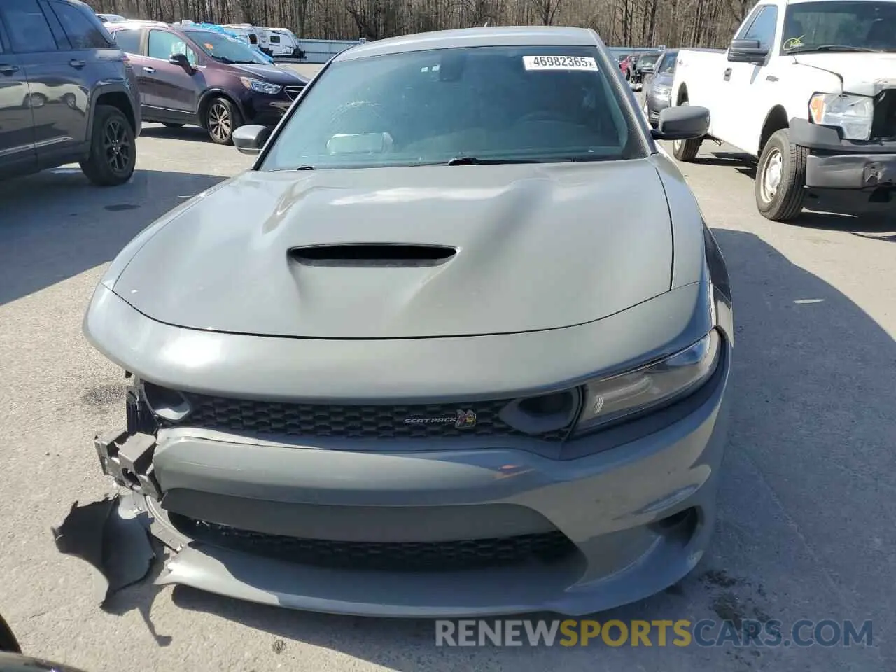 5 Photograph of a damaged car 2C3CDXGJ0KH614767 DODGE CHARGER 2019