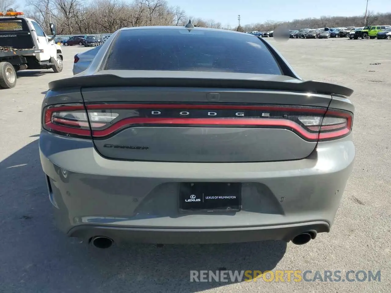 6 Photograph of a damaged car 2C3CDXGJ0KH614767 DODGE CHARGER 2019