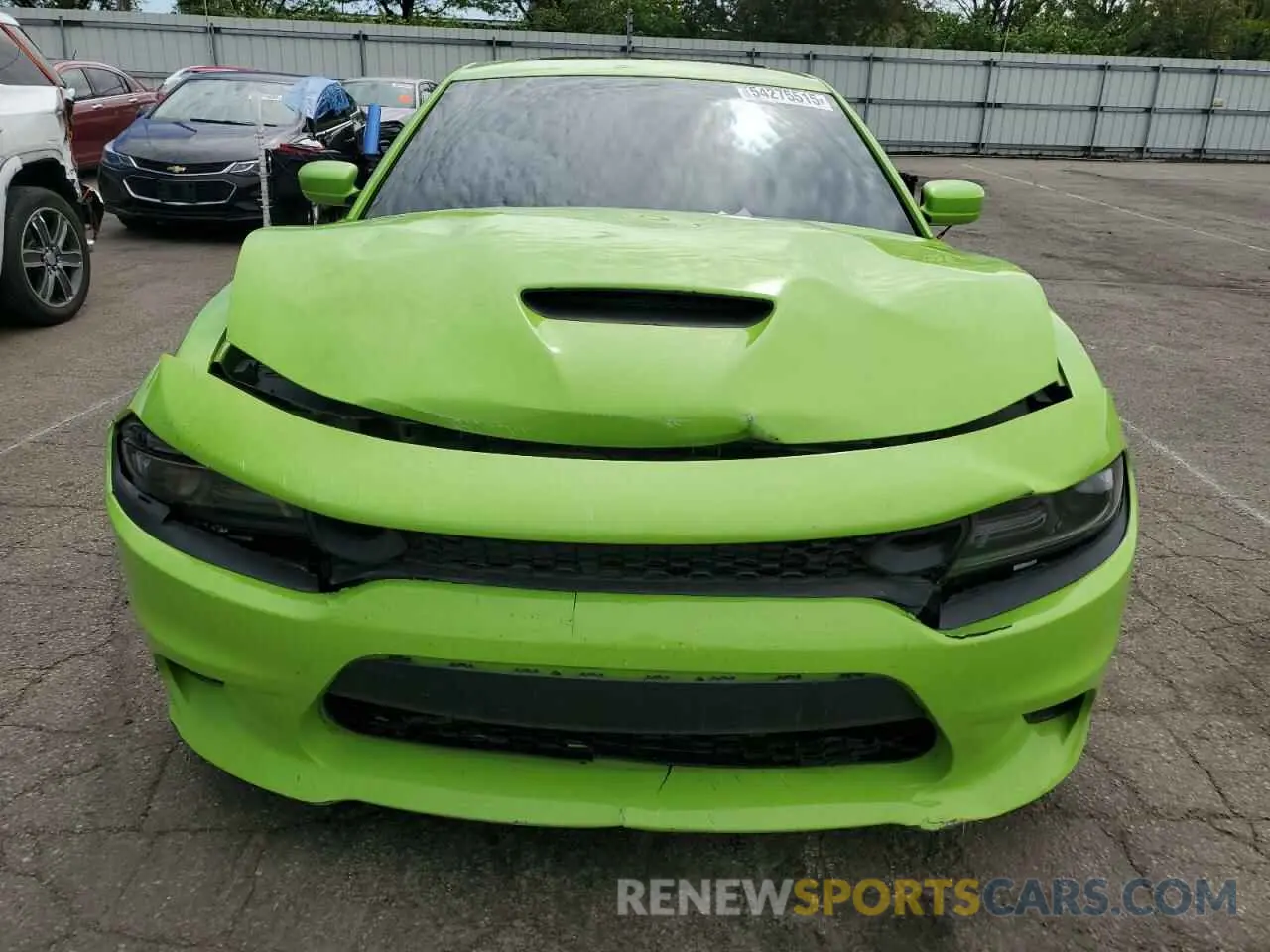 5 Photograph of a damaged car 2C3CDXGJ1KH622134 DODGE CHARGER 2019