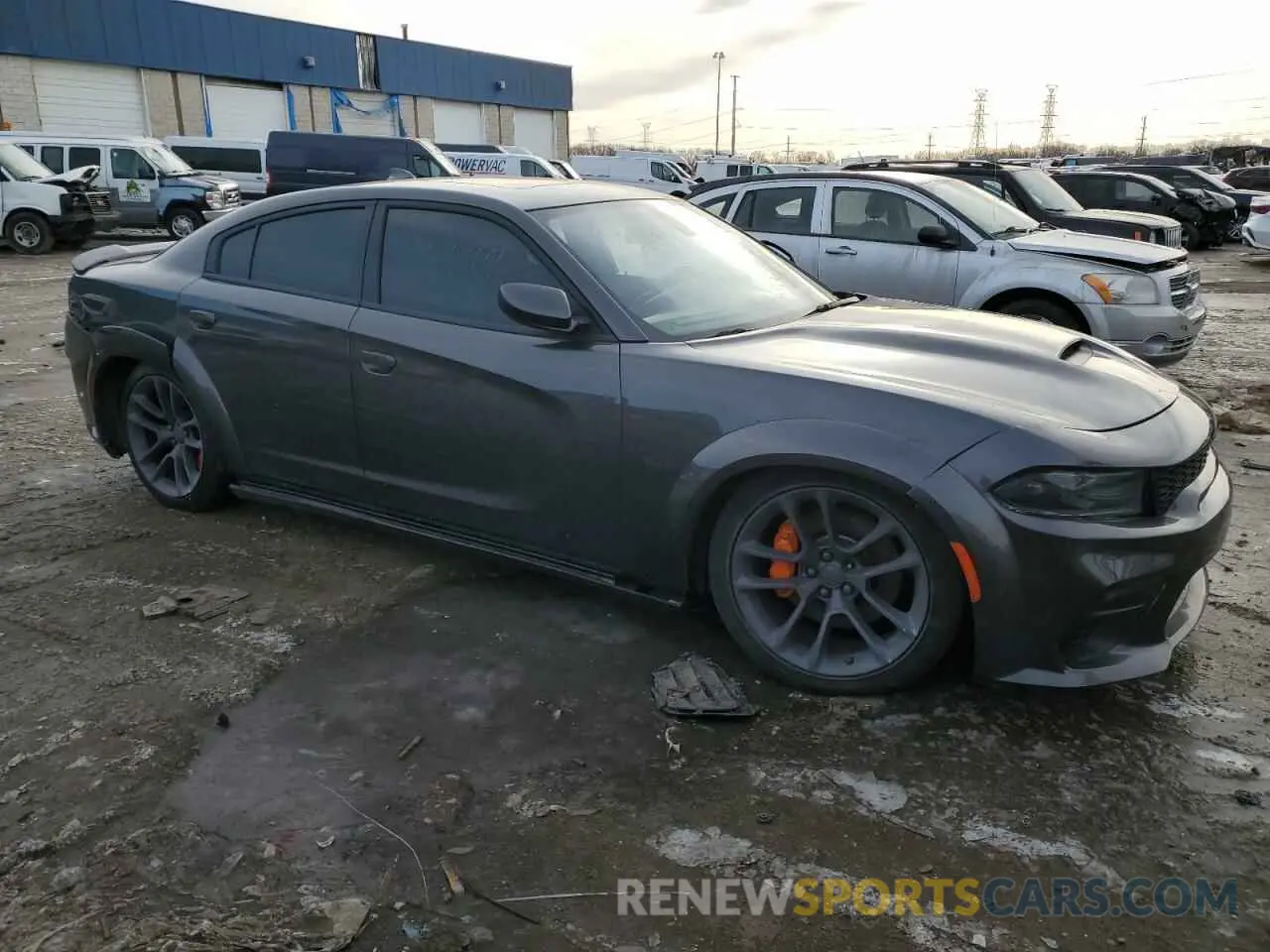 4 Photograph of a damaged car 2C3CDXGJ1KH665114 DODGE CHARGER 2019