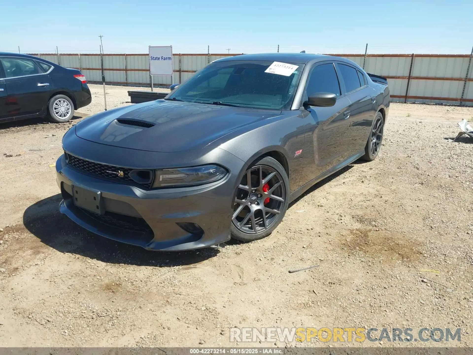 1 Photograph of a damaged car 2C3CDXGJ2KH519711 DODGE CHARGER 2019