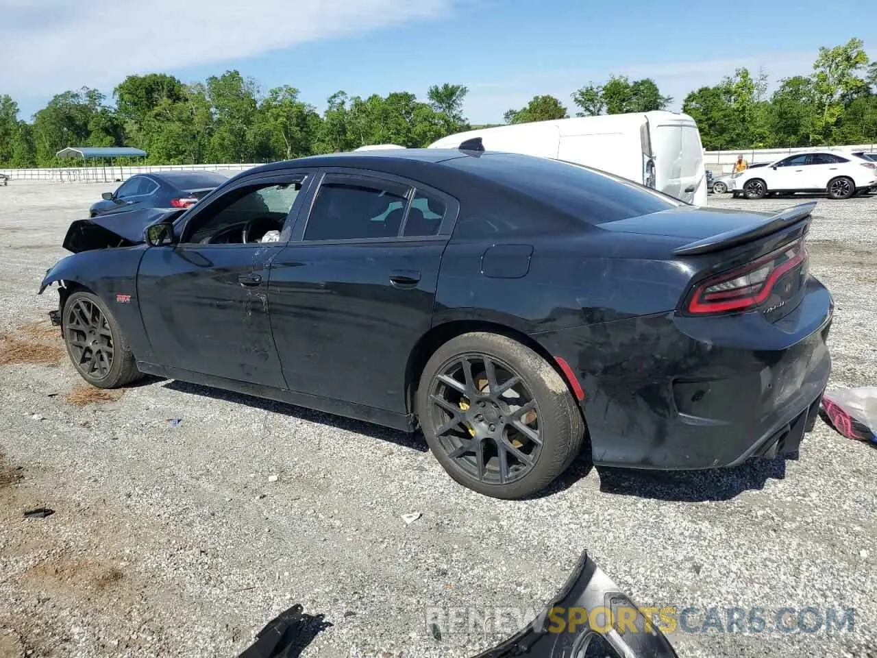 2 Photograph of a damaged car 2C3CDXGJ2KH753993 DODGE CHARGER 2019