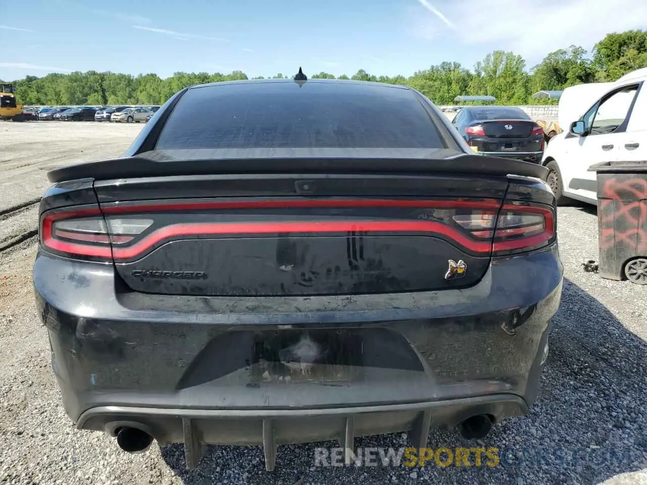 6 Photograph of a damaged car 2C3CDXGJ2KH753993 DODGE CHARGER 2019