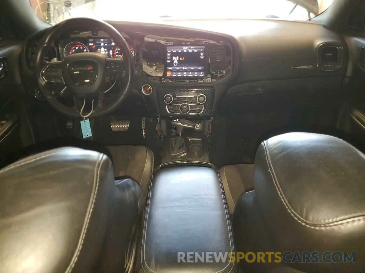 8 Photograph of a damaged car 2C3CDXGJ3KH553415 DODGE CHARGER 2019