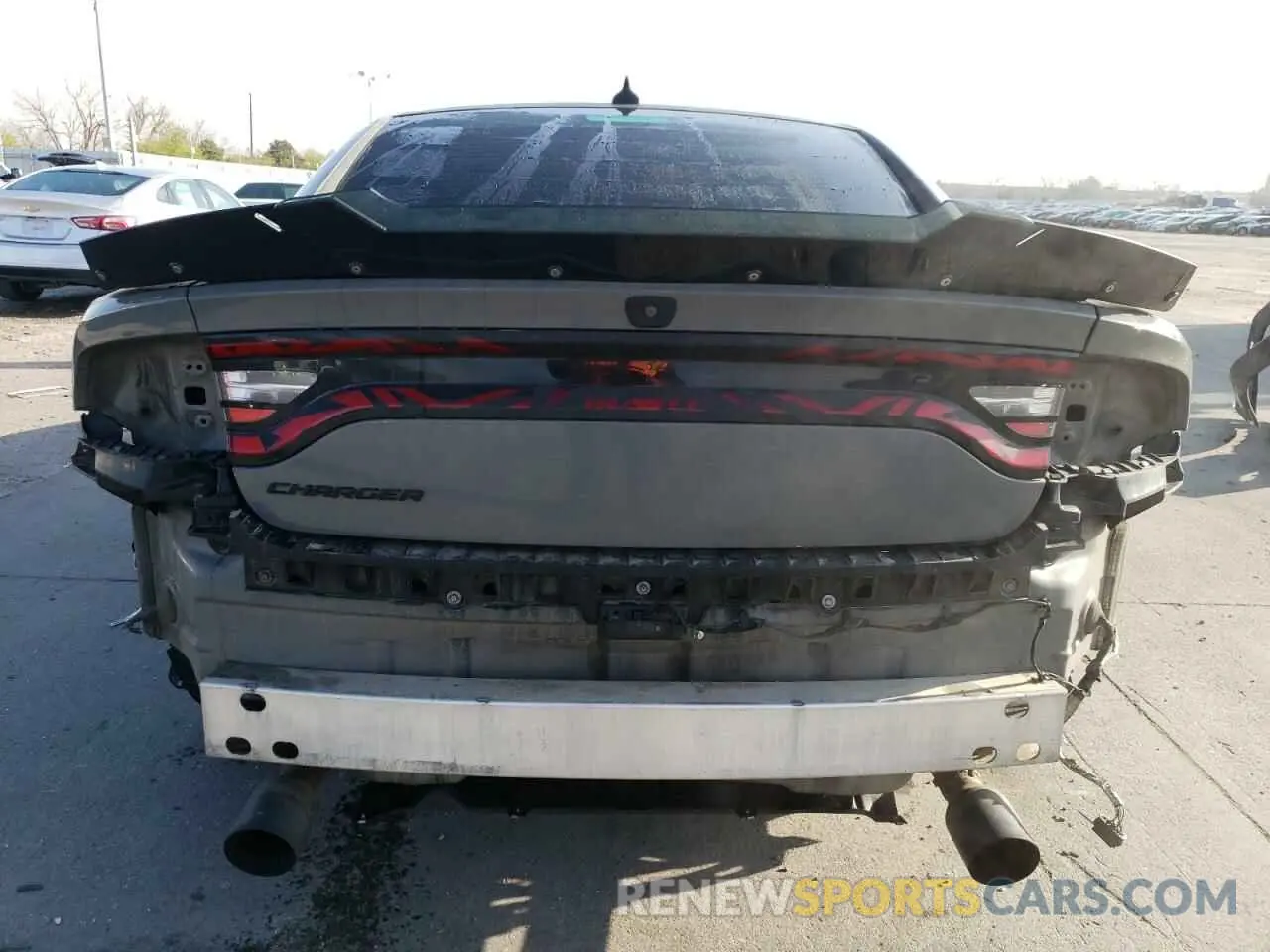 6 Photograph of a damaged car 2C3CDXGJ3KH568402 DODGE CHARGER 2019
