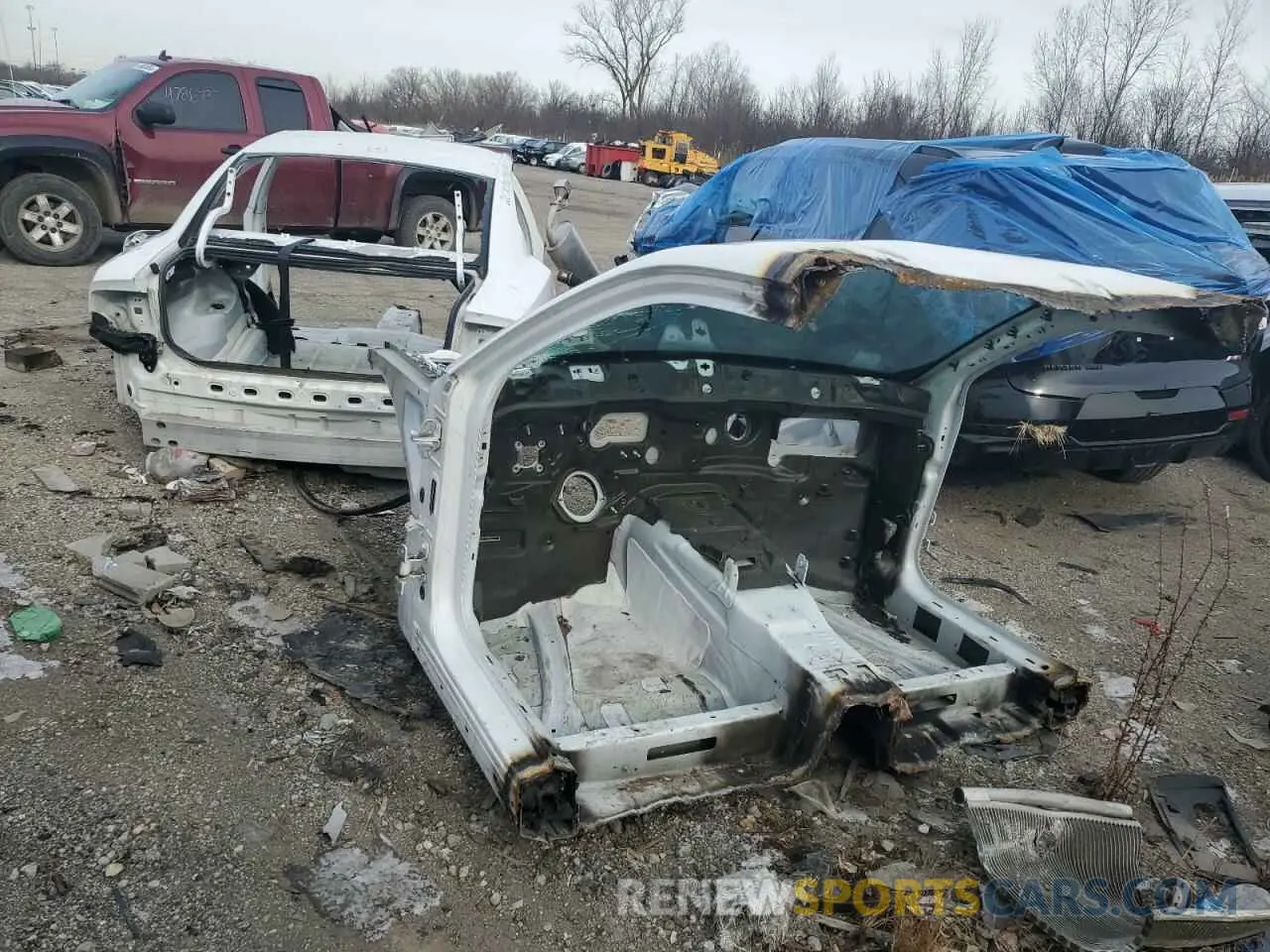 2 Photograph of a damaged car 2C3CDXGJ3KH576645 DODGE CHARGER 2019
