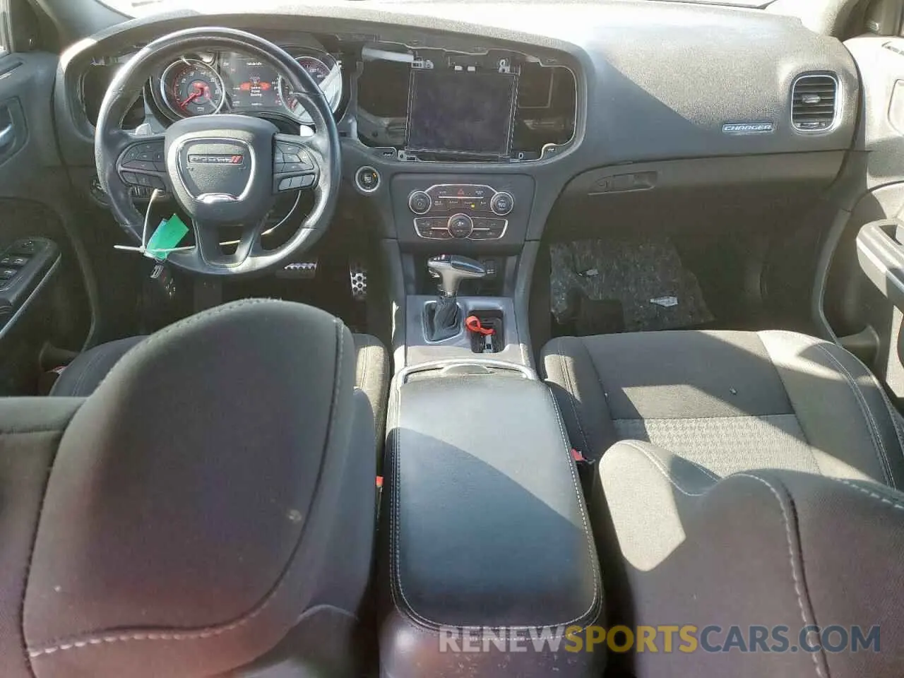 8 Photograph of a damaged car 2C3CDXGJ3KH736765 DODGE CHARGER 2019