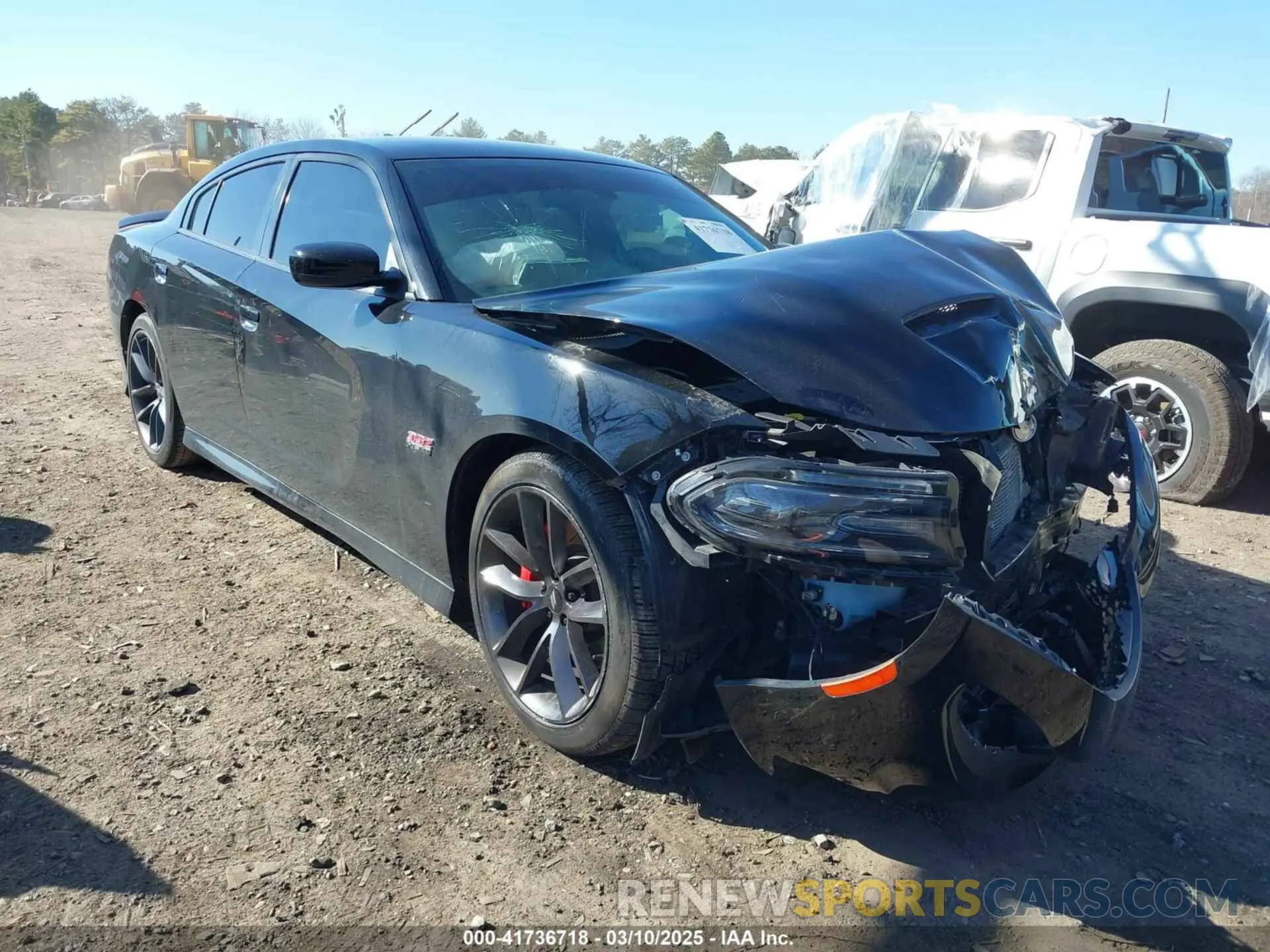 1 Photograph of a damaged car 2C3CDXGJ3KH740055 DODGE CHARGER 2019
