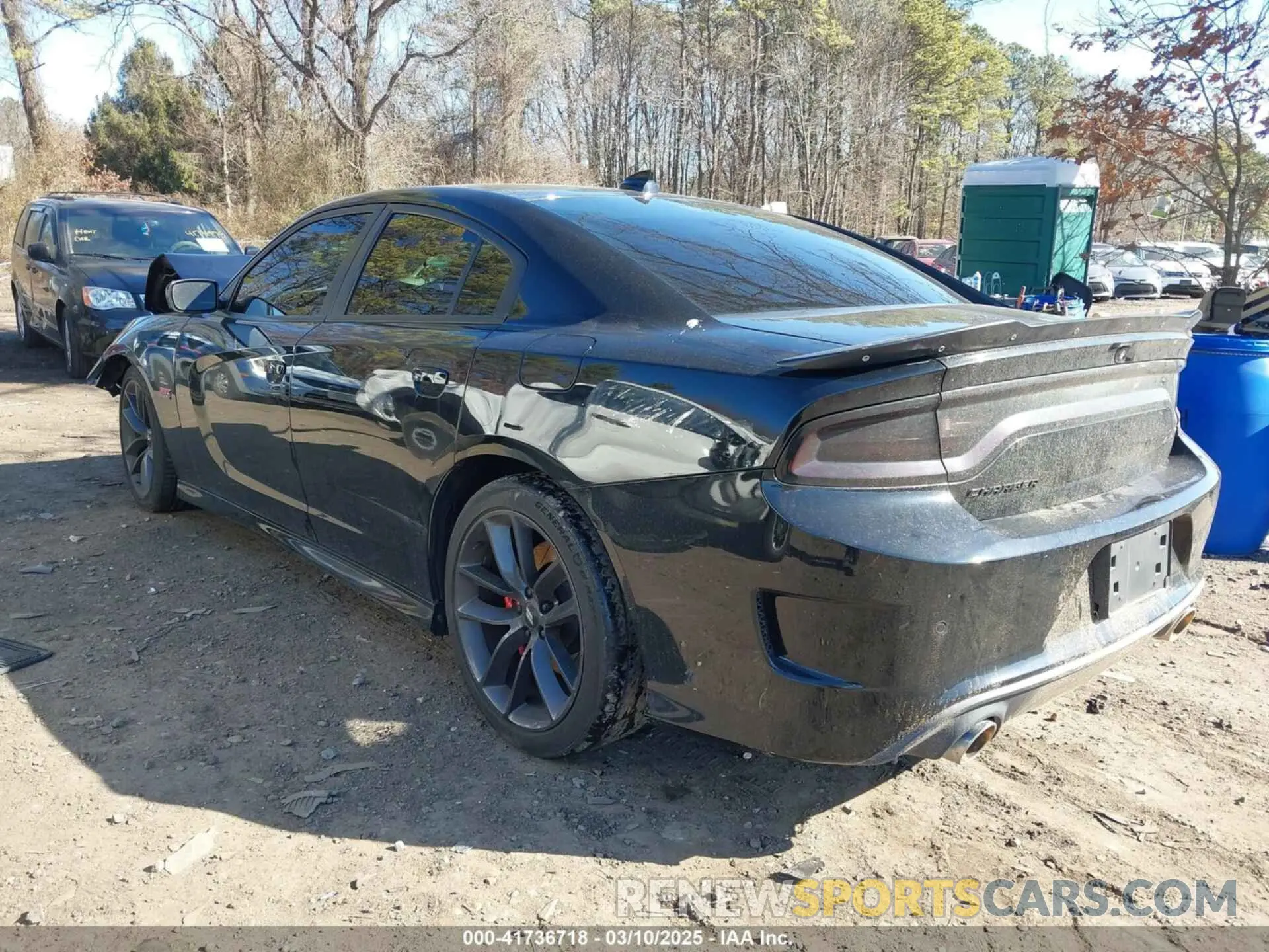 3 Photograph of a damaged car 2C3CDXGJ3KH740055 DODGE CHARGER 2019