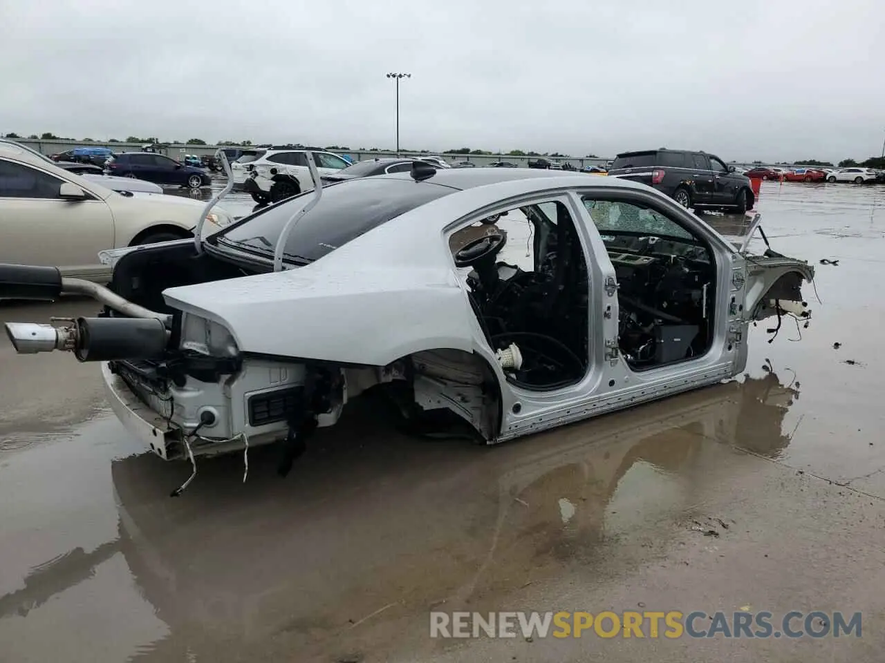 3 Photograph of a damaged car 2C3CDXGJ4KH562379 DODGE CHARGER 2019