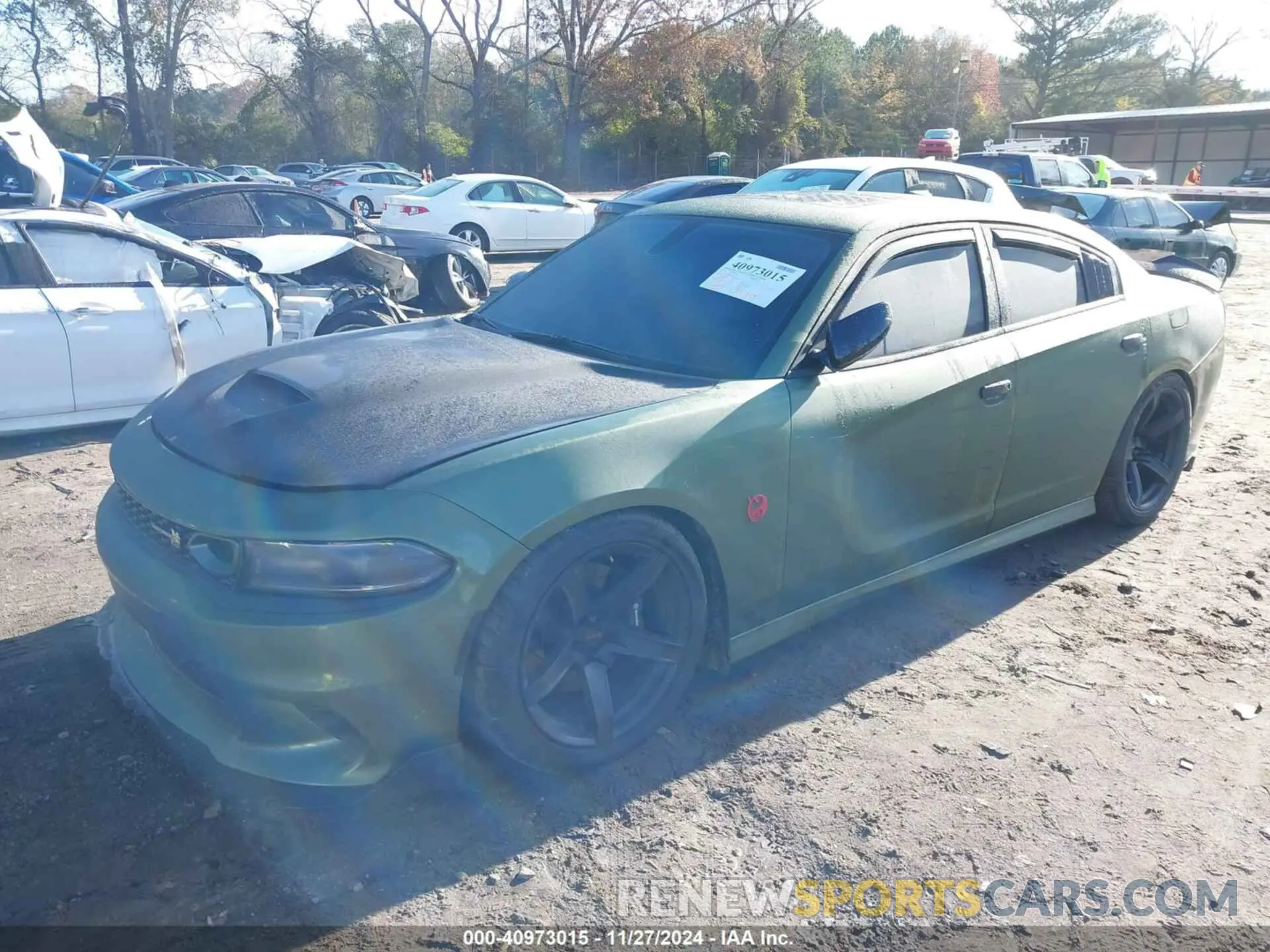 2 Photograph of a damaged car 2C3CDXGJ4KH572619 DODGE CHARGER 2019