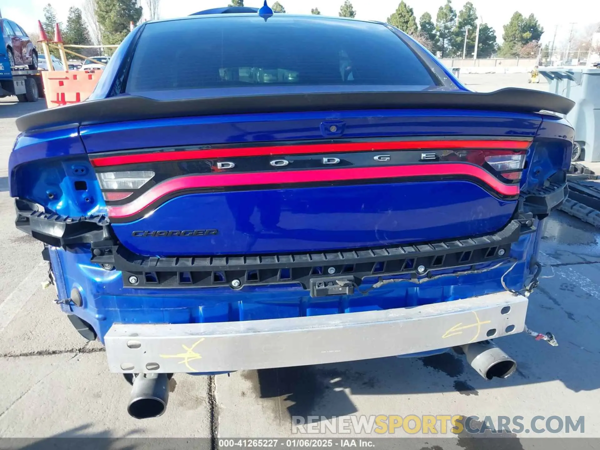 6 Photograph of a damaged car 2C3CDXGJ4KH599996 DODGE CHARGER 2019