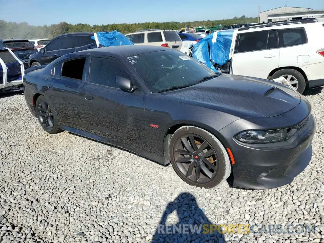 4 Photograph of a damaged car 2C3CDXGJ4KH626937 DODGE CHARGER 2019