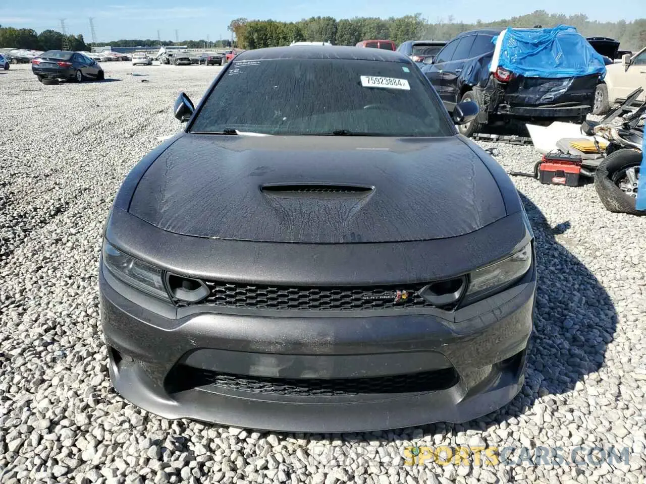 5 Photograph of a damaged car 2C3CDXGJ4KH626937 DODGE CHARGER 2019