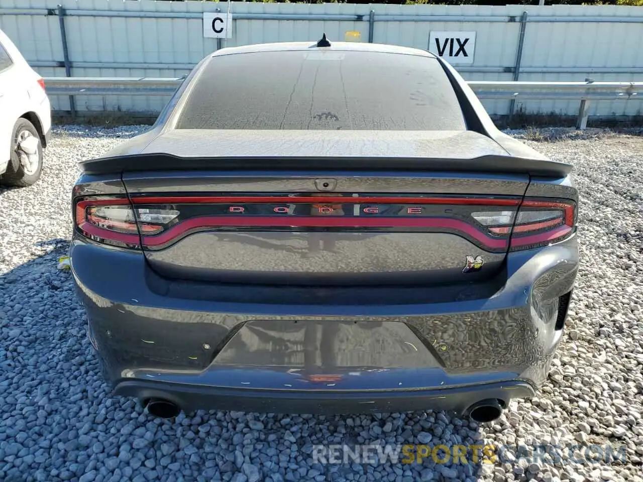 6 Photograph of a damaged car 2C3CDXGJ4KH626937 DODGE CHARGER 2019