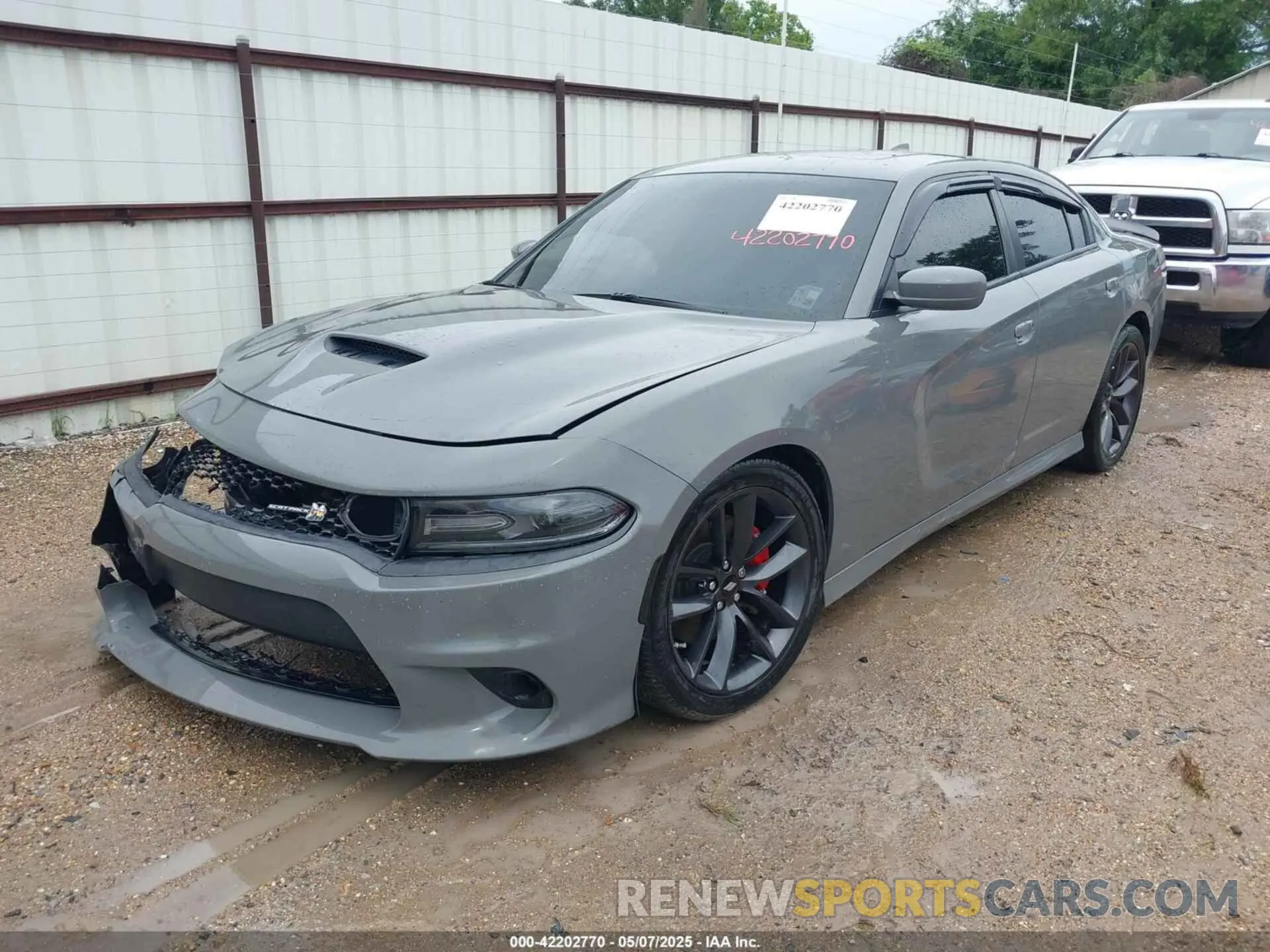 2 Photograph of a damaged car 2C3CDXGJ4KH647044 DODGE CHARGER 2019