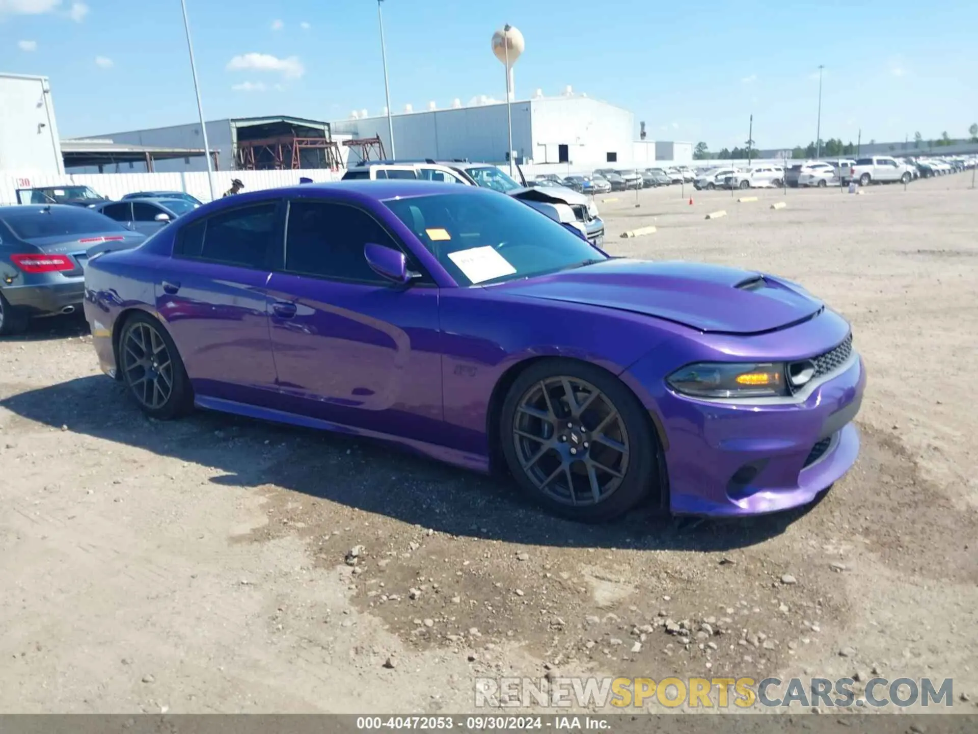 1 Photograph of a damaged car 2C3CDXGJ4KH726312 DODGE CHARGER 2019