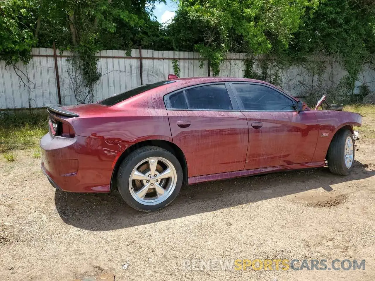 3 Photograph of a damaged car 2C3CDXGJ4KH742395 DODGE CHARGER 2019
