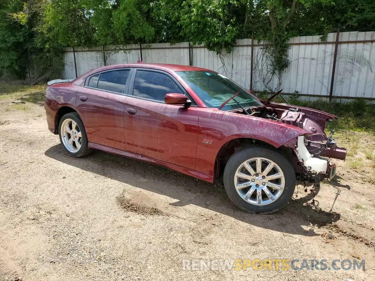 4 Photograph of a damaged car 2C3CDXGJ4KH742395 DODGE CHARGER 2019