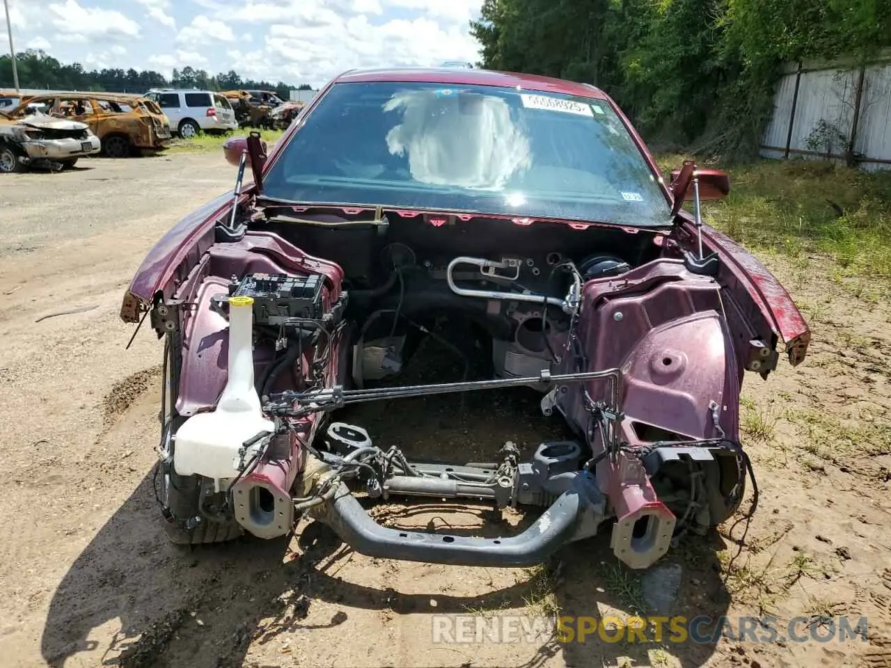 5 Photograph of a damaged car 2C3CDXGJ4KH742395 DODGE CHARGER 2019
