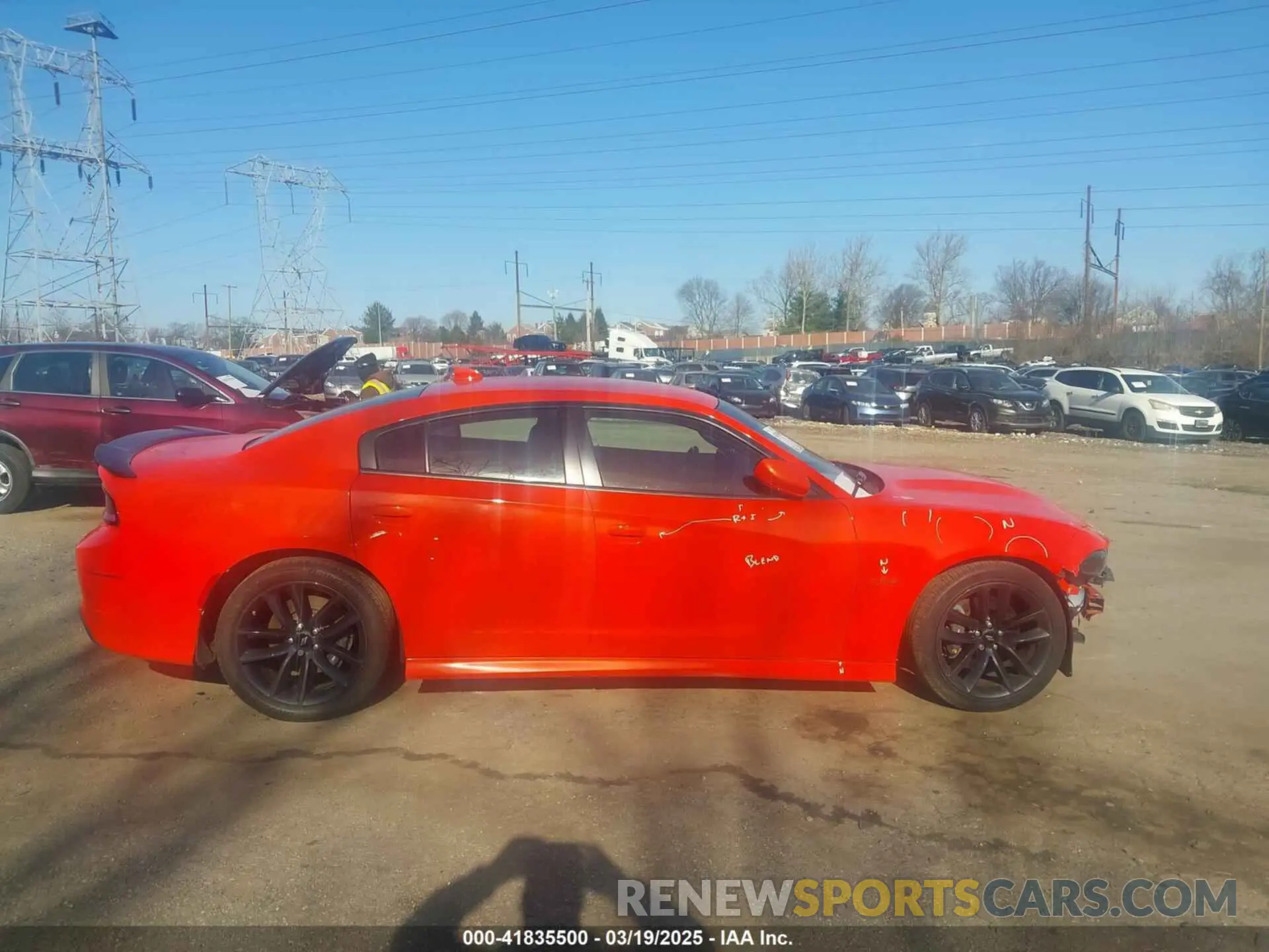 13 Photograph of a damaged car 2C3CDXGJ5KH558728 DODGE CHARGER 2019