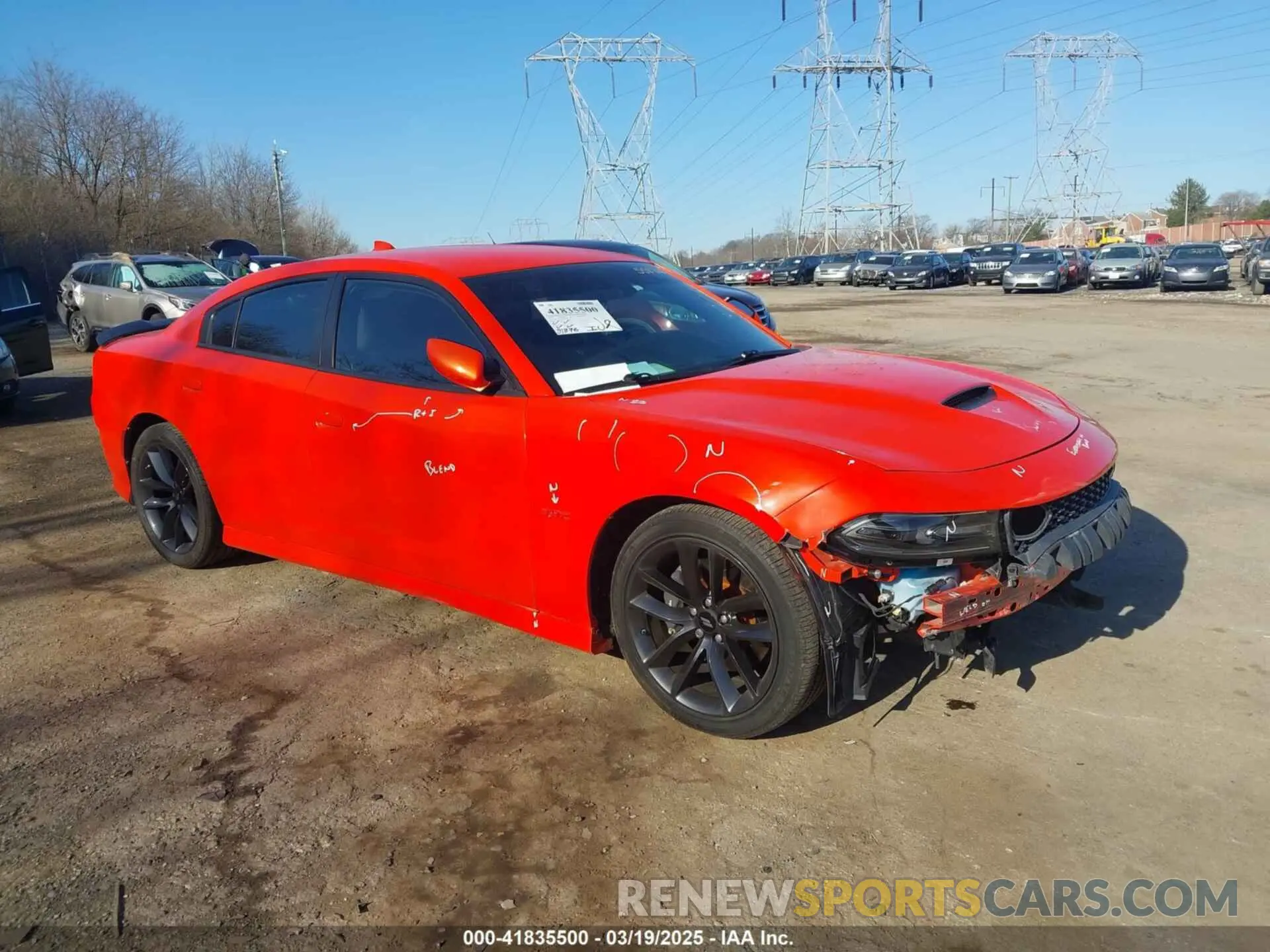 17 Photograph of a damaged car 2C3CDXGJ5KH558728 DODGE CHARGER 2019