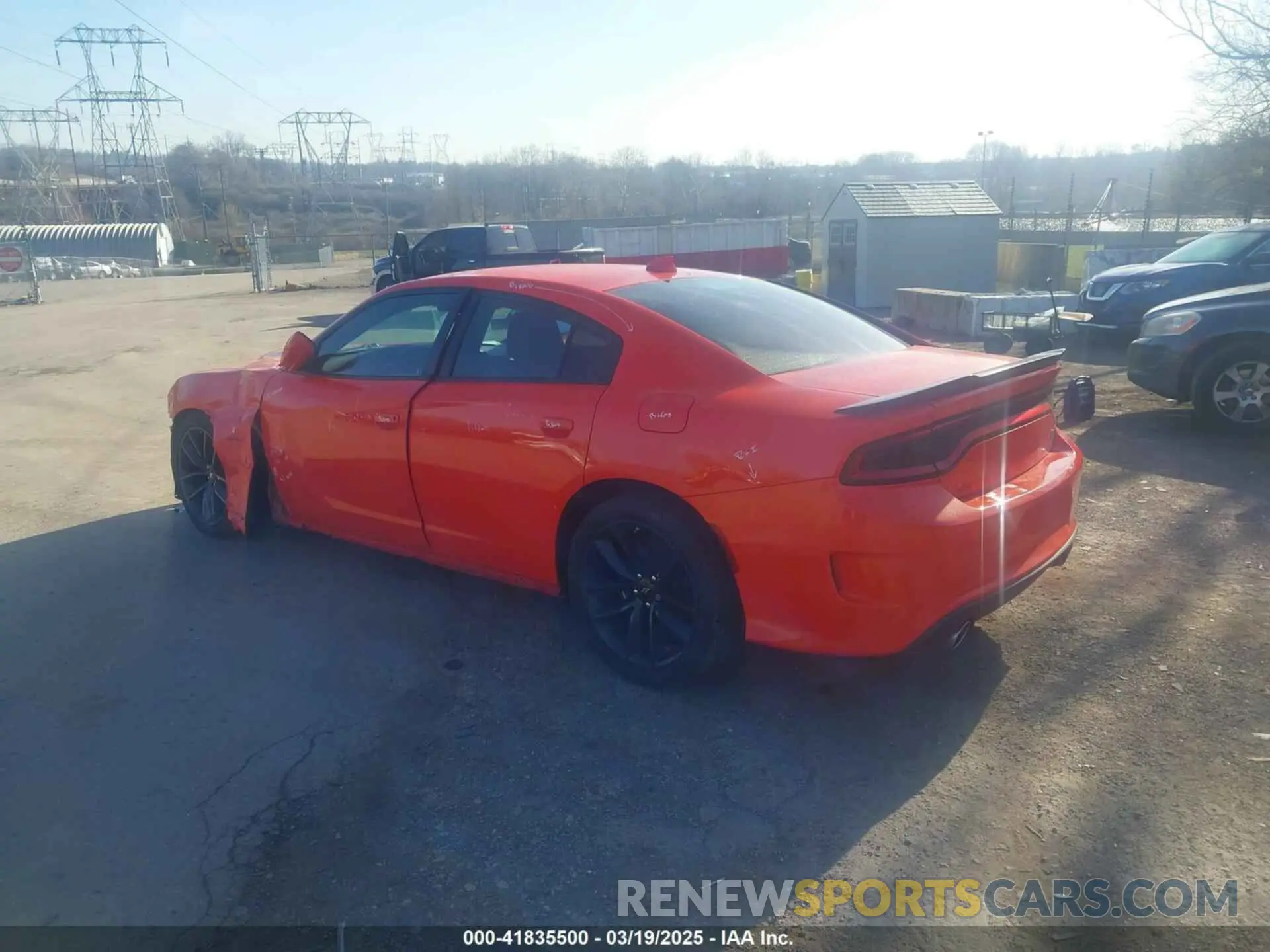 3 Photograph of a damaged car 2C3CDXGJ5KH558728 DODGE CHARGER 2019
