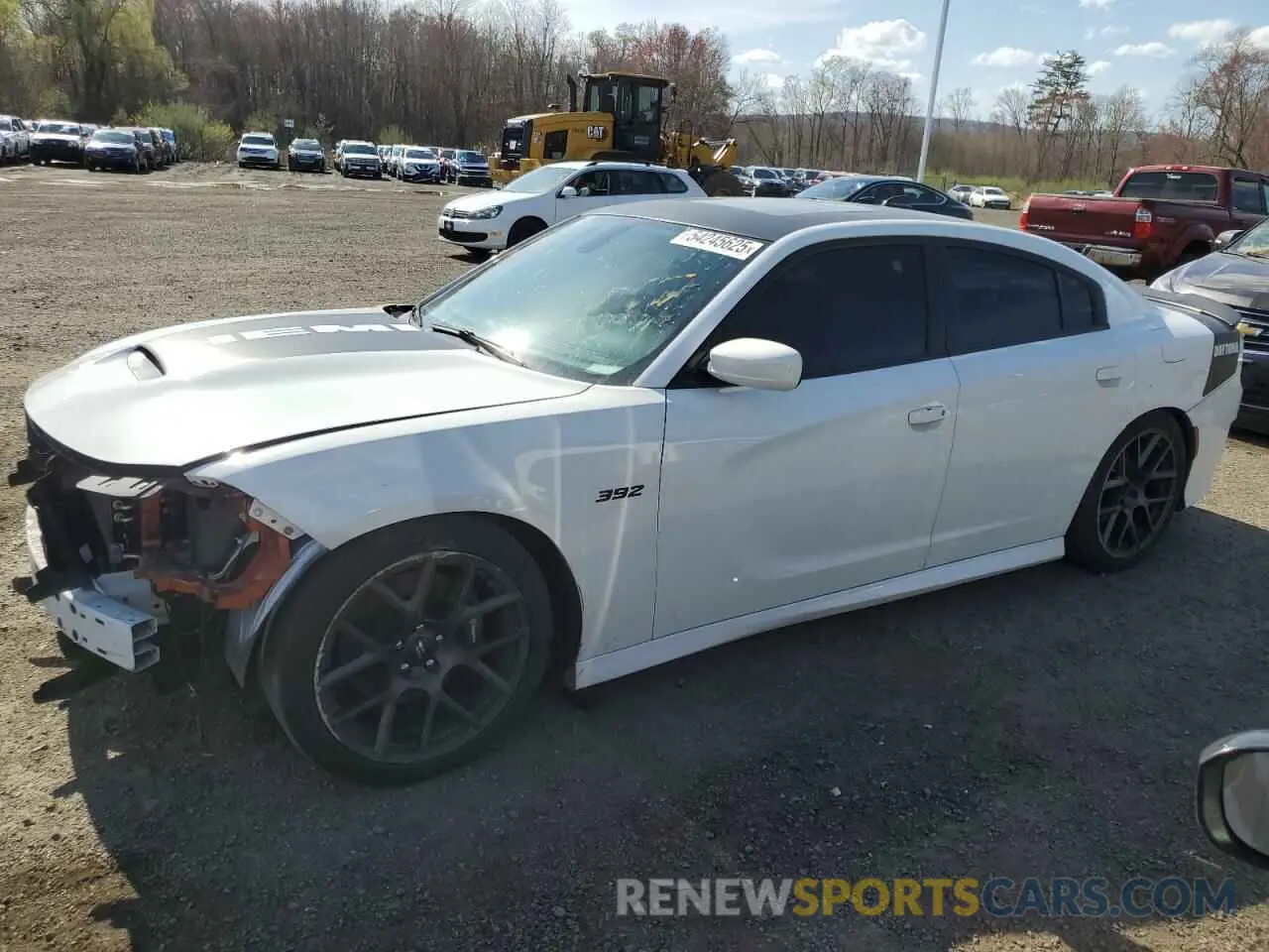 1 Photograph of a damaged car 2C3CDXGJ5KH558762 DODGE CHARGER 2019