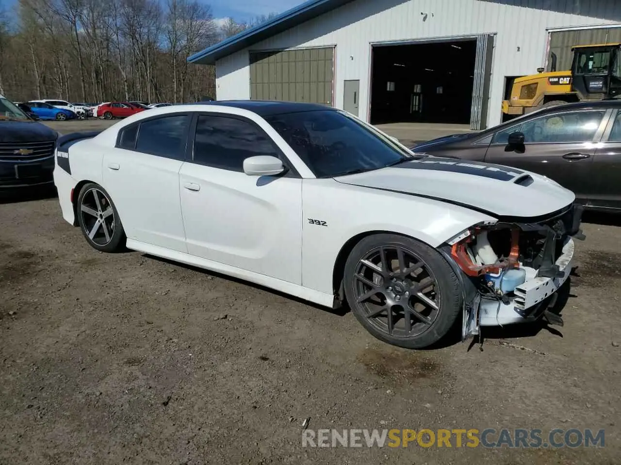 4 Photograph of a damaged car 2C3CDXGJ5KH558762 DODGE CHARGER 2019